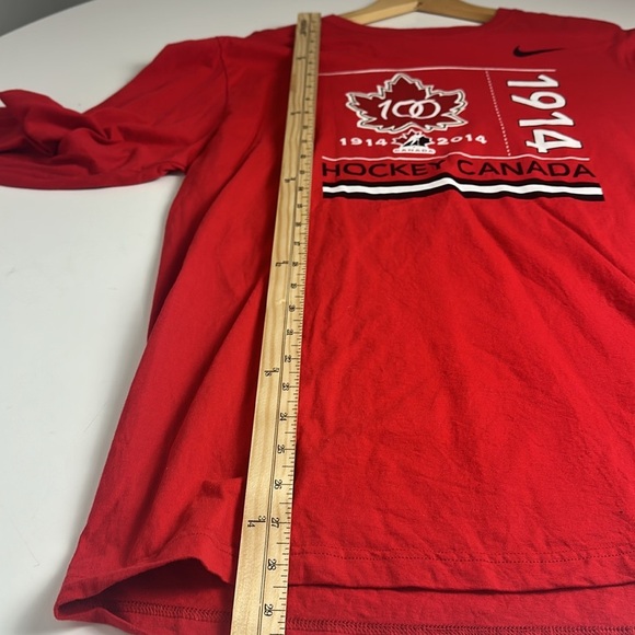 Nike Team Canada Hockey Long Sleeve Tee - 100 Years of Hockey Canada, Size XL - Picture 6 of 8